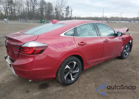 2022 Honda Insight Ex из США, поврежденный, VIN 19XZE4F50NE006561